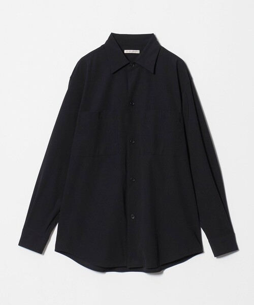 UNITED ARROWS(ユナイテッドアローズ)の「ナイロン/ポリウレタン エコニール シャツ タテヨコストレッチ(カーディガン/ボレロ・メンズ・モカ/ブラック・M/S/L/XL)」の6枚目の写真