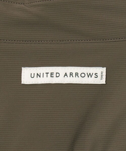 UNITED ARROWS(ユナイテッドアローズ)の「ナイロン/ポリウレタン エコニール シャツ タテヨコストレッチ(カーディガン/ボレロ・メンズ・モカ/ブラック・M/S/L/XL)」の9枚目の写真
