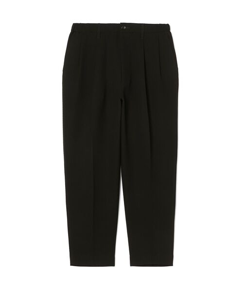 N.HOOLYWOOD COMPILE(N.ハリウッド コンパイル)の「2TUCK TROUSERS(スラックス・メンズ・ブラック・36/38)」の1枚目の写真