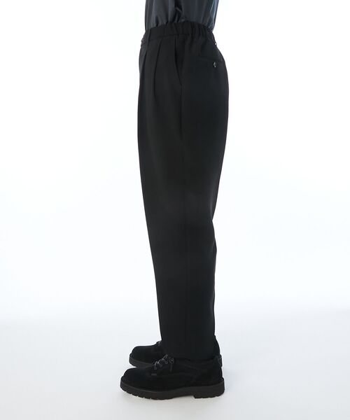 N.HOOLYWOOD COMPILE(N.ハリウッド コンパイル)の「2TUCK TROUSERS(スラックス・メンズ・ブラック・36/38)」の7枚目の写真