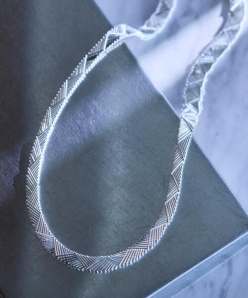 NANO universe(ナノユニバース)の「ASSEMBLANC JEWELRY/別注 Necklace(ネックレス・メンズ・シルバー・FREE)」の4枚目の写真