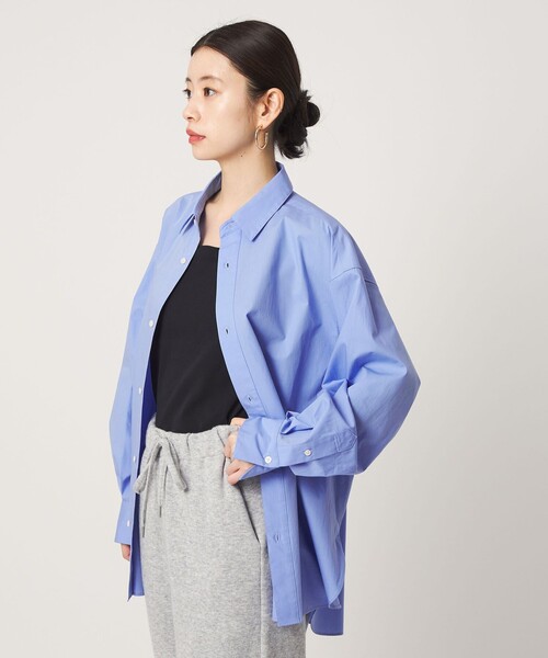 CITEN(シテン)の「<CITEN>エッセンシャルシャツ(シャツ/ブラウス・レディース・ワイン/コバルトブルー/ライトブルー・S/M)」の14枚目の写真