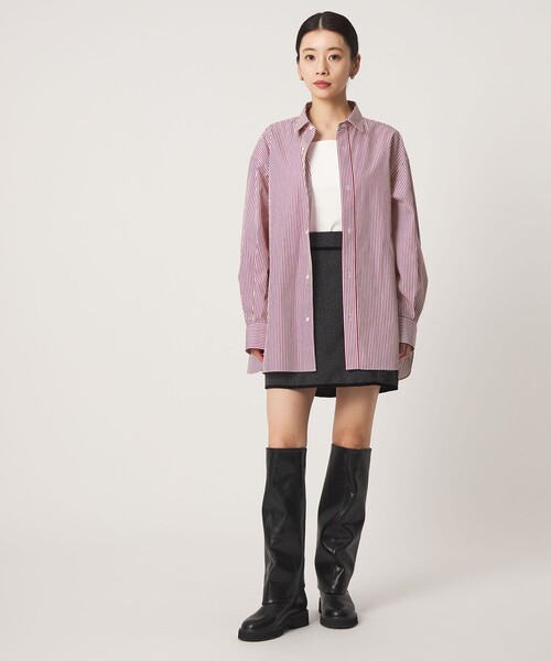 CITEN(シテン)の「<CITEN>エッセンシャルシャツ(シャツ/ブラウス・レディース・ワイン/コバルトブルー/ライトブルー・S/M)」の12枚目の写真