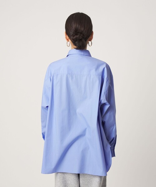 CITEN(シテン)の「<CITEN>エッセンシャルシャツ(シャツ/ブラウス・レディース・ワイン/コバルトブルー/ライトブルー・S/M)」の7枚目の写真