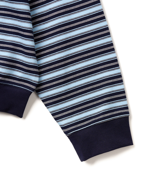 TTUDEMENT(トュードメント)の「STRIPED CLOVER HOODED ZIP-UP BLUE STRIPE(パーカー・レディース・その他・FREE)」の7枚目の写真