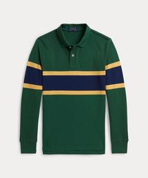 POLO RALPH LAUREN CHILDRENSWEAR（ポロ ラルフ ローレン チルドレンズウェア）の「ストライプド コットン メッシュ ポロシャツ（ポロシャツ）」
