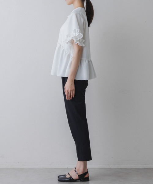 Sono(ソーノ)の「【SONO/ソーノ】【DRY POPLIN】ハミングレディブラウス(シャツ/ブラウス・レディース・ネイビー/ブラック/ホワイト・F)」の18枚目の写真