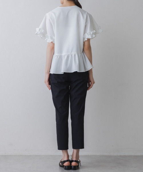 Sono(ソーノ)の「【SONO/ソーノ】【DRY POPLIN】ハミングレディブラウス(シャツ/ブラウス・レディース・ネイビー/ブラック/ホワイト・F)」の19枚目の写真