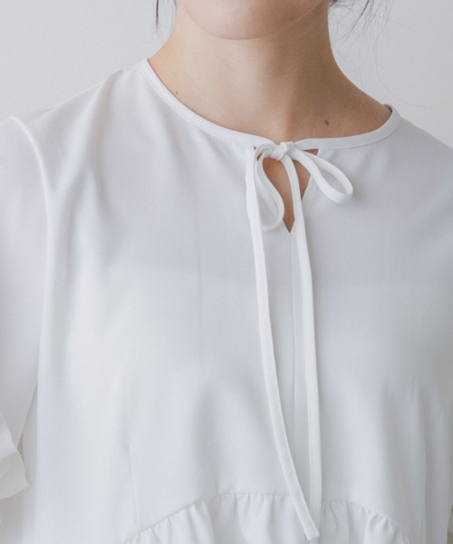 Sono(ソーノ)の「【SONO/ソーノ】【DRY POPLIN】ハミングレディブラウス(シャツ/ブラウス・レディース・ネイビー/ブラック/ホワイト・F)」の20枚目の写真