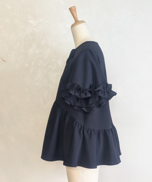 Sono(ソーノ)の「【SONO/ソーノ】【DRY POPLIN】ハミングレディブラウス(シャツ/ブラウス・レディース・ネイビー/ブラック/ホワイト・F)」の15枚目の写真