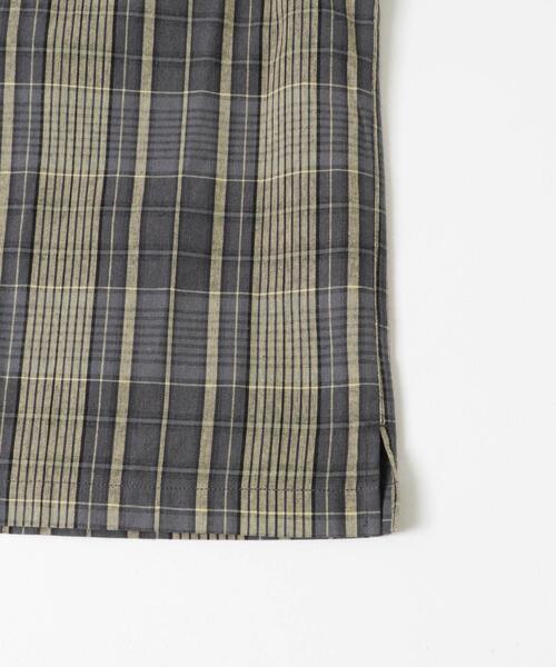 URBAN RESEARCH Sonny Label(アーバンリサーチサニーレーベル)の「リラックスフィットチェックレギュラーカラーシャツ(シャツ/ブラウス・メンズ・グリーン系その他/ブルー系その他/グレー系その他・MEDIUM/LARGE)」の10枚目の写真