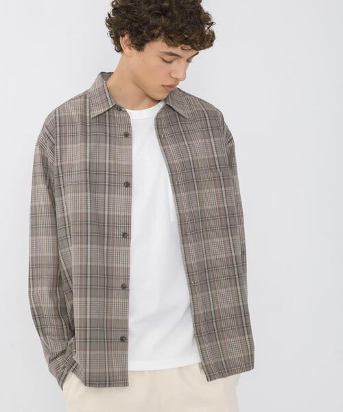 URBAN RESEARCH Sonny Label(アーバンリサーチサニーレーベル)の「リラックスフィットチェックレギュラーカラーシャツ(シャツ/ブラウス・メンズ・グリーン系その他/ブルー系その他/グレー系その他・MEDIUM/LARGE)」の11枚目の写真