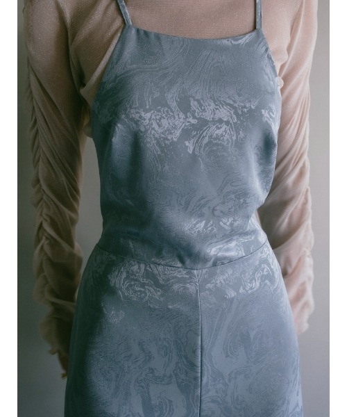 sahara(サハラ)の「Satin Jacquard All In One(つなぎ/オールインワン・レディース・ネイビー/ブラック/ライトブルー・FREE)」の17枚目の写真