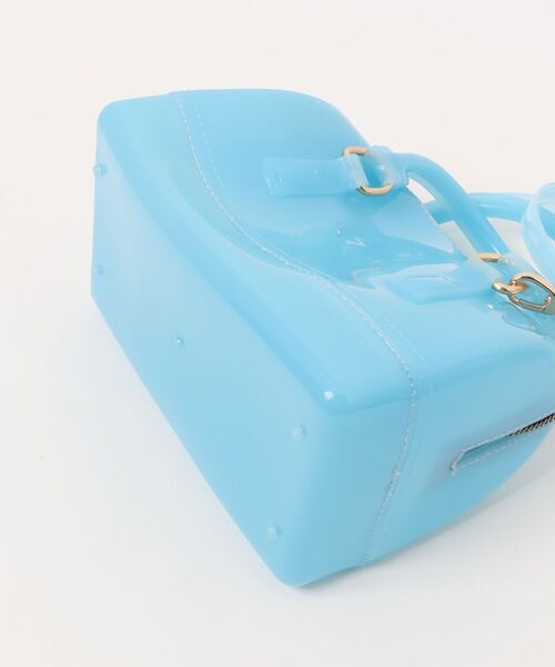 LA VORAGINE(ラ ヴォラジネ)の「ジェリーボストンショルダーBAG/Jelly Boston Shoulder Bag(ショルダーバッグ・レディース・アイボリー/ブルー/グリーン/PINK/Black・FREE)」の7枚目の写真