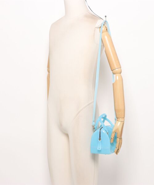LA VORAGINE(ラ ヴォラジネ)の「ジェリーボストンショルダーBAG/Jelly Boston Shoulder Bag(ショルダーバッグ・レディース・アイボリー/ブルー/グリーン/PINK/Black・FREE)」の9枚目の写真