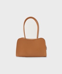 Square-Shaped Faux Leather Basic Handbag 秋服 冬服
