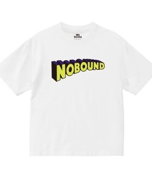 NOBOUND(ノーバウンド) 半袖Tシャツ 3Dロゴ プリント ボックスシルエット トップス カットソー メンズ ユニセックス ストリート