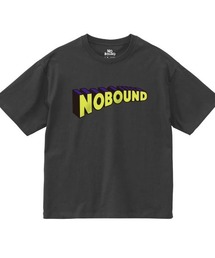 NOBOUND（ノーバウンド） 半袖Tシャツ 3Dロゴ プリント ボックスシルエット トップス カットソー メンズ ユニセックス ストリート