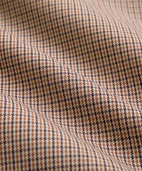 BROOKS BROTHERS(ブルックスブラザーズ)の「コットン ガンクラブチェック ボマージャケット(ブルゾン・メンズ・ブラウン・MEDIUM/SMALL/LARGE)」の7枚目の写真