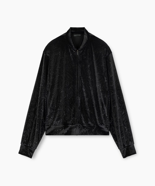 LAD MUSICIAN(ラッドミュージシャン)の「EMBOSSED VELOUR BLOUSON(ブルゾン・メンズ・ブラック・46/44/42)」の1枚目の写真