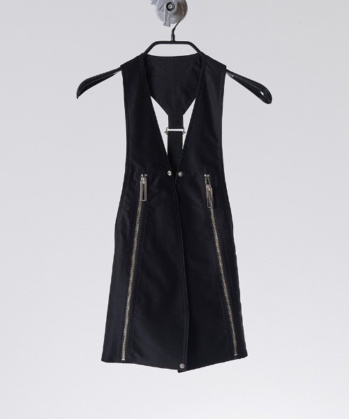 NAPE_（ネイプ）の「mcg3905-HAENESS - VEST ハーネスベスト(NPS-441)（ベスト・メンズ・グレイッシュベージュ/ブラック・4/3/2/1）」の6枚目の写真