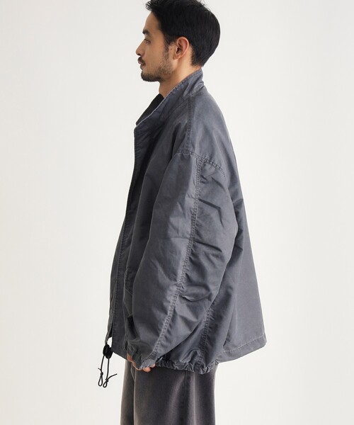 BACK NUMBER(バックナンバー)の「ショートモッズコート(テーラードジャケット・メンズ・グレー/カーキ・03/04/05/06)」の4枚目の写真