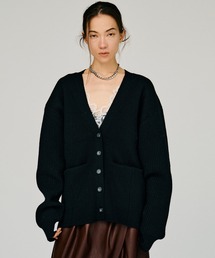 PRANK PROJECT | 【2026Winter Pre-Order】ワイドショルダーニットカーディガン / Wide Shoulder Knit Cardigan(カーディガン/ボレロ)