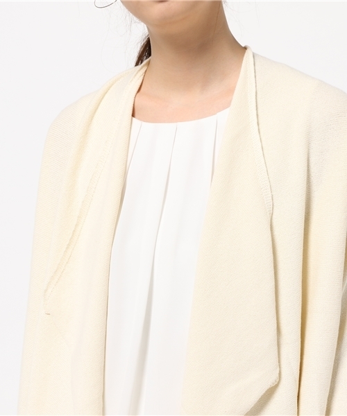 FRAMeWORK（フレームワーク）の「メンブークレ カーディガン◆（カーディガン/ボレロ・レディース・グレー/ホワイト・FREE）」の8枚目の写真