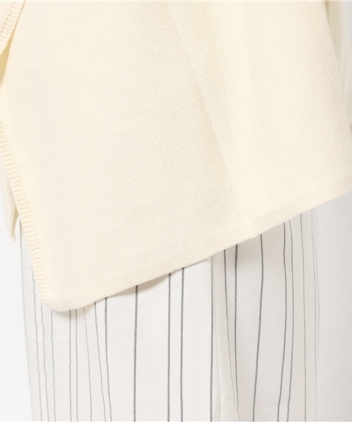 FRAMeWORK（フレームワーク）の「メンブークレ カーディガン◆（カーディガン/ボレロ・レディース・グレー/ホワイト・FREE）」の10枚目の写真