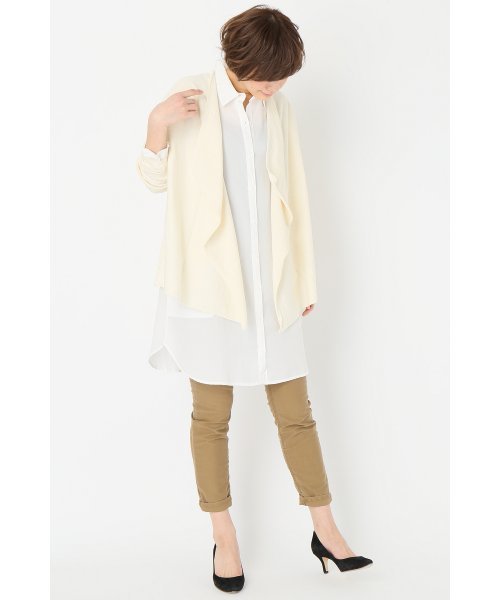 FRAMeWORK（フレームワーク）の「メンブークレ カーディガン◆（カーディガン/ボレロ・レディース・グレー/ホワイト・FREE）」の13枚目の写真