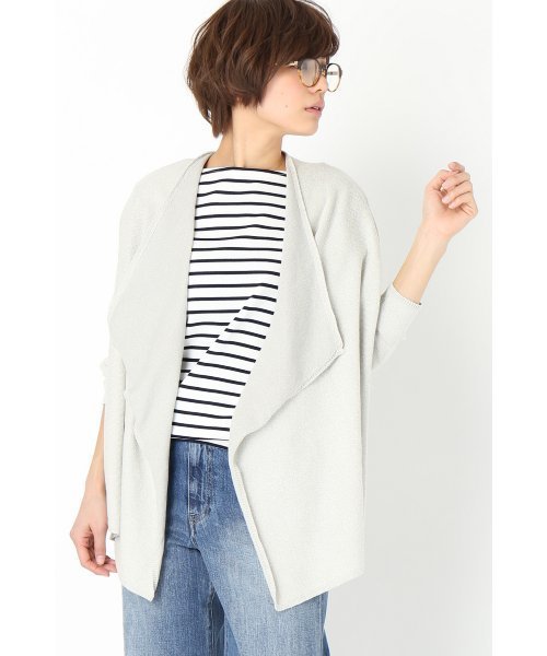 FRAMeWORK（フレームワーク）の「メンブークレ カーディガン◆（カーディガン/ボレロ・レディース・グレー/ホワイト・FREE）」の15枚目の写真