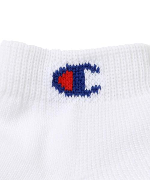 Champion(チャンピオン)の「Champion(チャンピオン)アンクルソックス(ソックス/靴下・メンズ・ホワイト/ライトグレー/ブラック・25-27/23-25/27-29)」の6枚目の写真