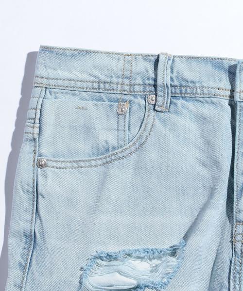 STAMPD(スタンプド)の「<STAMPD(スタンプド)> MOTO REPAIRD DNM/デニムパンツ(デニムパンツ・メンズ・コバルトブルー/ダークグレー・28inch/30inch/32inch)」の5枚目の写真