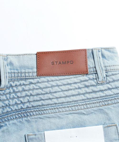 STAMPD(スタンプド)の「<STAMPD(スタンプド)> MOTO REPAIRD DNM/デニムパンツ(デニムパンツ・メンズ・コバルトブルー/ダークグレー・28inch/30inch/32inch)」の13枚目の写真