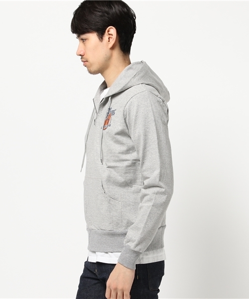 HYSTERIC GLAMOUR（ヒステリックグラマー）の「FIRST ISSUE 1984 pt PK（パーカー・メンズ・ネイビー/トップグレー/ブラック・LARGE/MEDIUM/SMALL）」の4枚目の写真