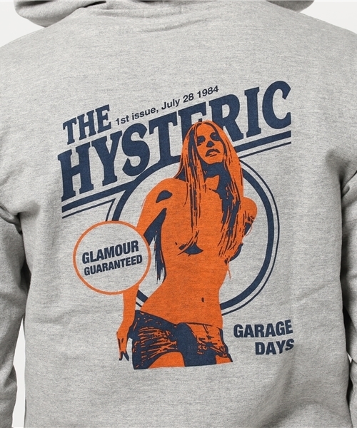 HYSTERIC GLAMOUR（ヒステリックグラマー）の「FIRST ISSUE 1984 pt PK（パーカー・メンズ・ネイビー/トップグレー/ブラック・LARGE/MEDIUM/SMALL）」の11枚目の写真