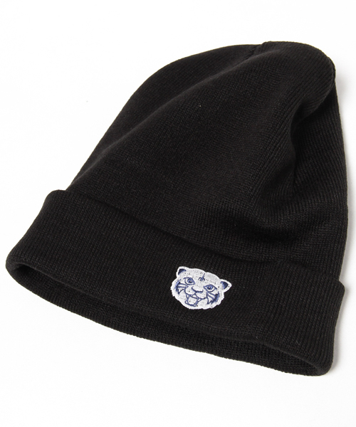 TRANS CONTINENTS(トランスコンチネンツ)の「トラコン刺繍入りニットキャップ(ニットキャップ/ビーニー・メンズ・ブラック/ホワイト/レッド/ネイビー・FREE)」の7枚目の写真