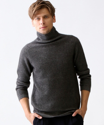 ABAHOUSE | ソフトタッチドレープタートルネック(ニット/セーター)