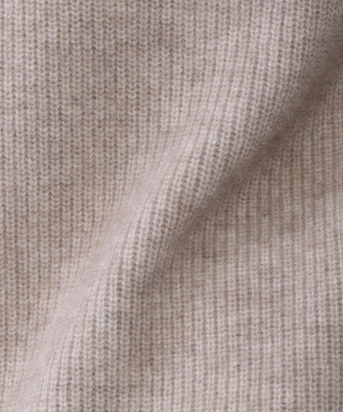 ABAHOUSE（アバハウス）の「ソフトタッチドレープタートルネック（ニット/セーター・メンズ・ワイン/グリーン/ベージュ/チャコールグレー・48/46/44）」の10枚目の写真