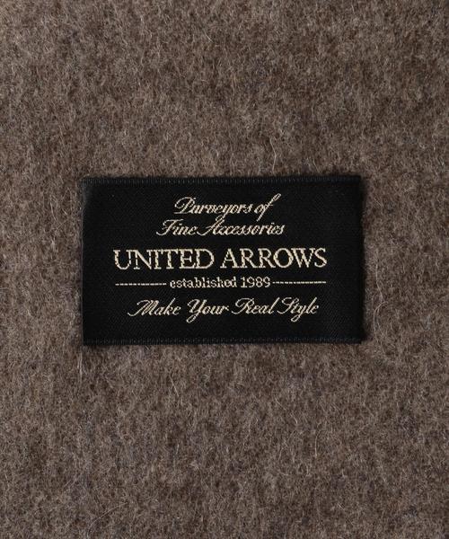 UNITED ARROWS（ユナイテッドアローズ）の「UA カシミヤ リバーシブル マフラー（マフラー・メンズ・ブラック/ライトグレー/ベージュ/ワインレッド/ネイビー・FREE）」の8枚目の写真