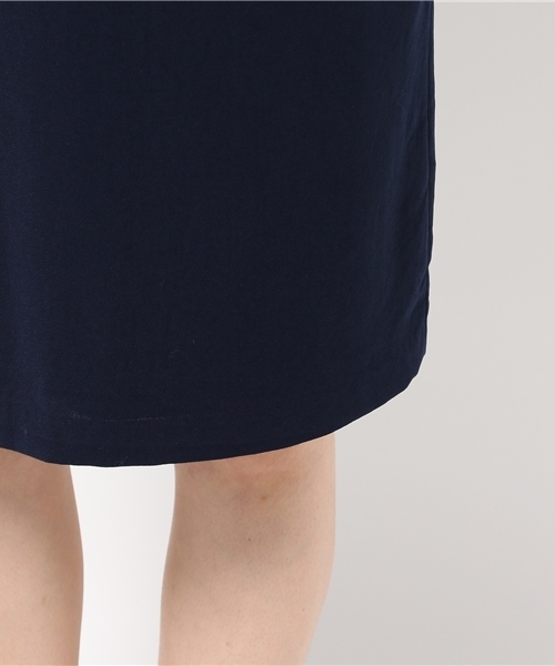 N.（N. Natural Beauty Basic）（エヌエヌナチュラルビューティーベーシック）の「フロントフリルワンピース（ワンピース・レディース・グレー/ベージュ/ネイビー・MEDIUM）」の10枚目の写真