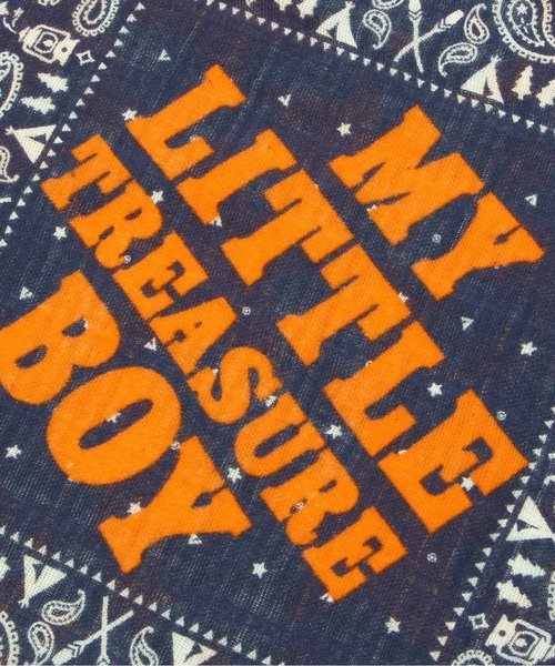 BREEZE(ブリーズ)の「2WAY ハンカチスタイ(BOY)(スタイ/よだれかけ・キッズ・グリーン/ネイビー・80)」の9枚目の写真