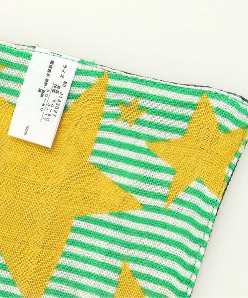 BREEZE(ブリーズ)の「2WAY ハンカチスタイ(BOY)(スタイ/よだれかけ・キッズ・グリーン/ネイビー・80)」の10枚目の写真