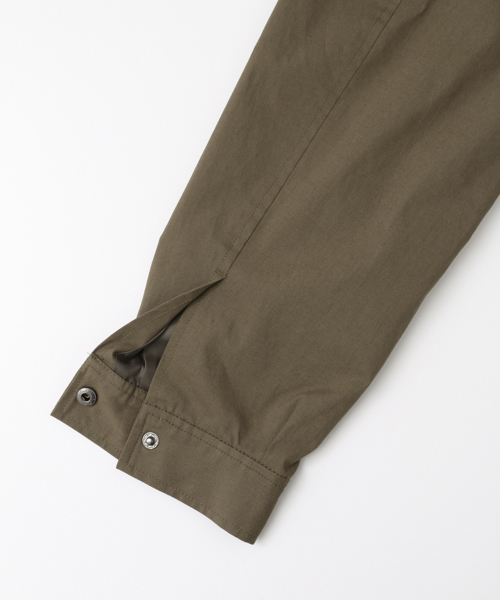 SENSE OF PLACE by URBAN RESEARCH（センスオブプレイスバイアーバンリサーチ）の「ストレッチウェザーコーチジャケット（その他アウター・メンズ・カーキ/ブラック・MEDIUM/LARGE）」の5枚目の写真