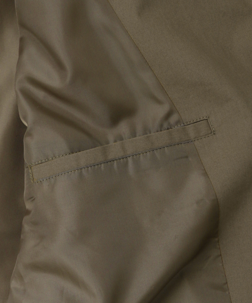 SENSE OF PLACE by URBAN RESEARCH（センスオブプレイスバイアーバンリサーチ）の「ストレッチウェザーコーチジャケット（その他アウター・メンズ・カーキ/ブラック・MEDIUM/LARGE）」の10枚目の写真