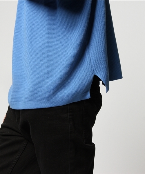 Letroyes（ルトロワ）の「【別注】Letroyes　ボートネックオーバーニット（ニット/セーター・メンズ・アイボリー/サックスブルー・LARGE/MEDIUM）」の7枚目の写真