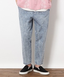 RAGEBLUE | 【抗菌防臭】デニムワイドテーパードアンクルパンツ/750304(デニムパンツ)