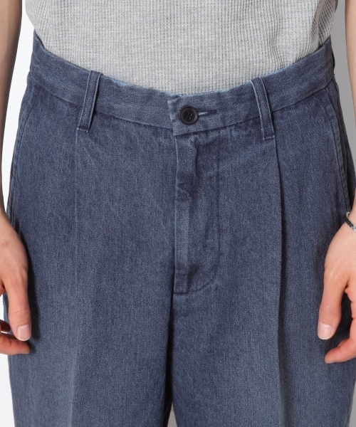 RAGEBLUE(レイジブルー)の「【抗菌防臭】デニムワイドテーパードアンクルパンツ/750304(デニムパンツ・メンズ・ブルー/ライトブルー/ブルー系その他・SMALL/LARGE/MEDIUM)」の7枚目の写真