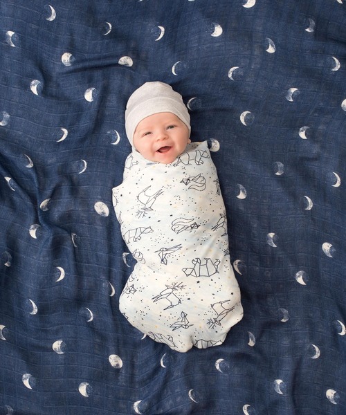 おくるみシルキーソフトスワドル3枚入り おくるみ Aden Anais エイデンアンドアネイ のファッション