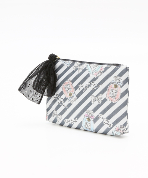 Afternoon Tea アフタヌーンティー の バイアスイラストティッシュポーチ ポーチ Wear